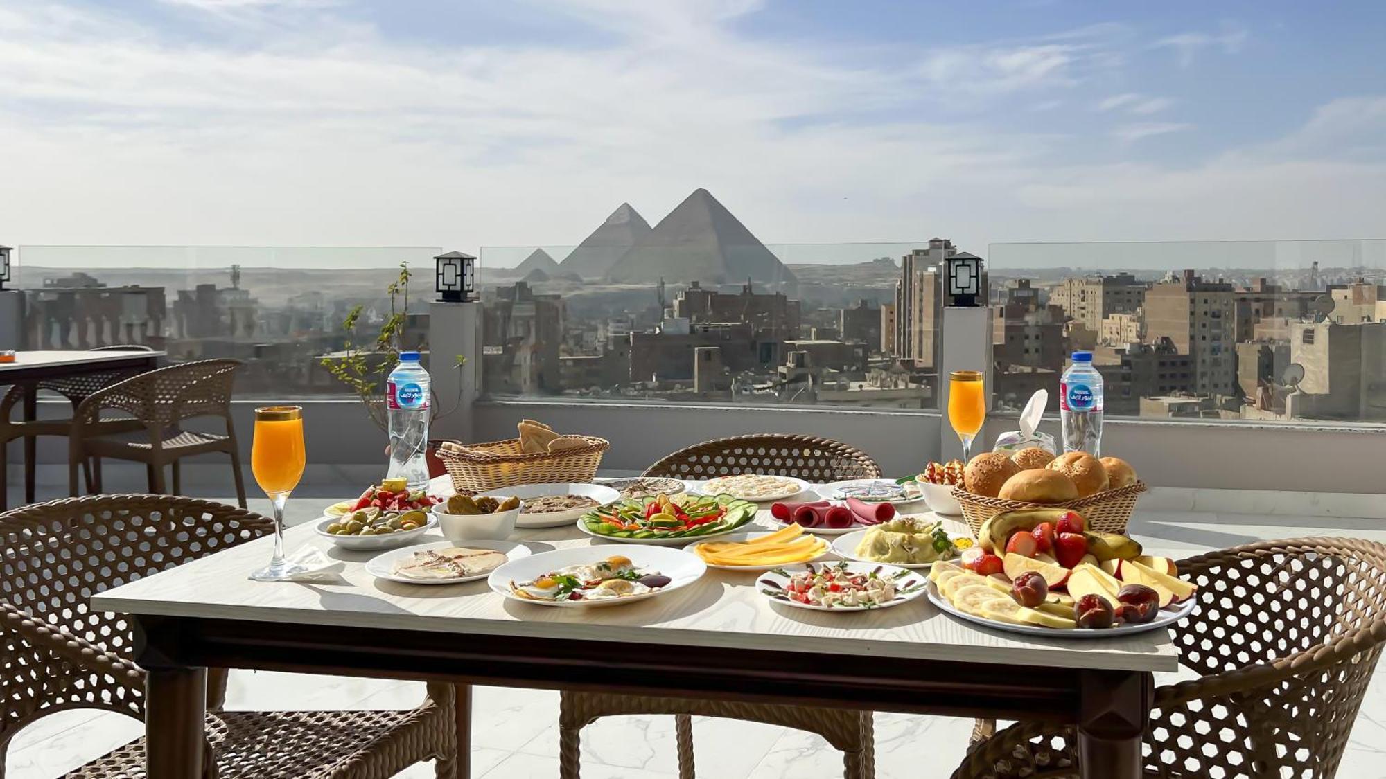 Kafret el-Gabal New Asser Hotel Pyramid מראה חיצוני תמונה